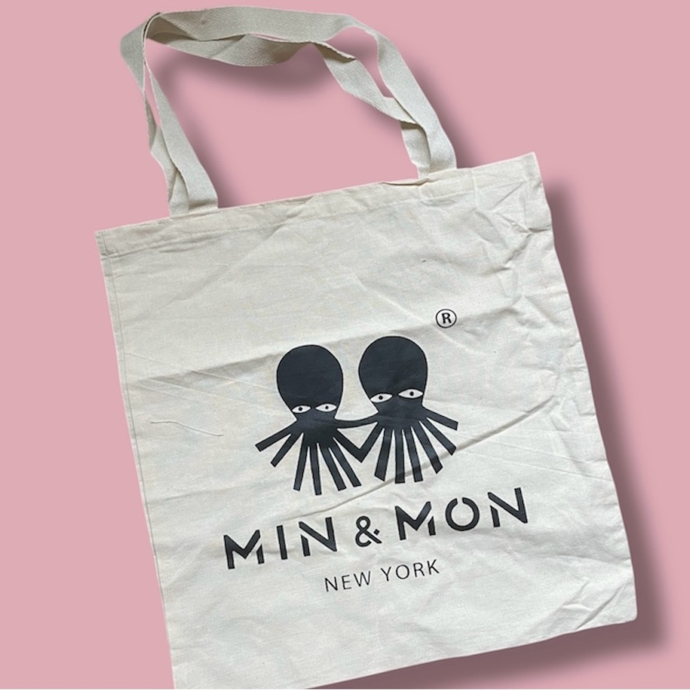 Tote Bag Min & Mon NYC cute octopus bag new